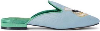 Kurt Geiger Beaded Slipper in Light/Pastel Blue at Nordstrom, Size 8.5Us