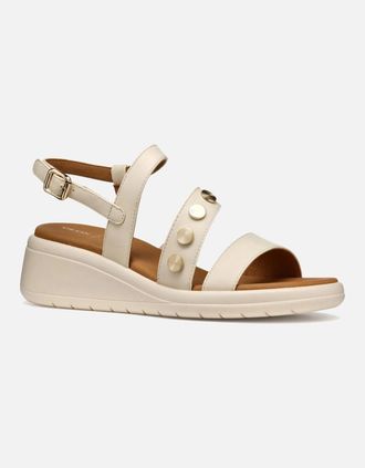 Geox Womens D Meliconia Womens Sandals - Tan - Size: 7.5