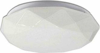 Trade Shop Trade Shop Traesio - Trade Shop - Plafoniera Soffitto Lavorata 24 Watt 48led Moderno Luce 3000k 4000k 6500k C-0