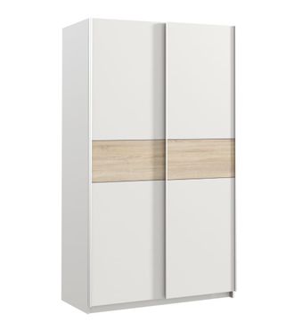 Home Heavenly Armario 2 puertas correderas de 120 cm color blanco