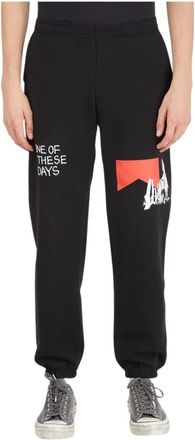One Of These Days Trainingsbroeken - Heren - Sweatpants - Zwart - XL - Katoen - Broeken
