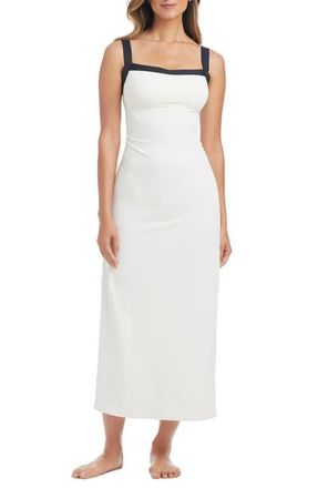 Bleu Rod Beattie Sleeveless Midi Dress in Coconut Water at Nordstrom, Size 10