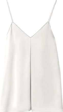 Fabiana Filippi Canotta con pieghe - Bianco