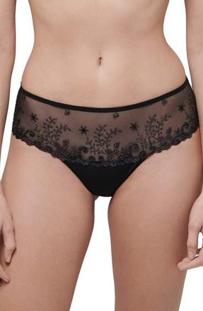 Simone P&eacute;r&egrave;le Delice Boyshorts in Gem Black at Nordstrom, Size Small