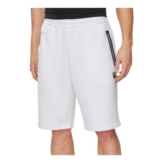 Emporio Armani Casual Shorts, male, White, Size: 3XL Bermuda EA7