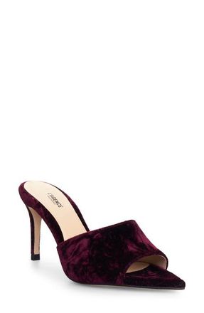 L'agence Open Toe Sandal in Burgundy at Nordstrom, Size 36.5