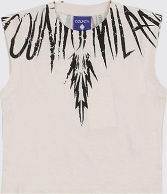Marcelo Burlon County of Milan Canotta in cotone stampata