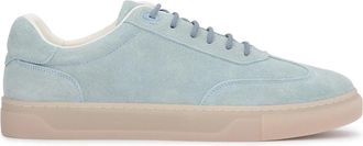 Kazar su&egrave;de sneakers voor heren in een blauwe tint - Heren - Sneakers - Blauw - 42 EU - Su&egrave;de - Schoenen