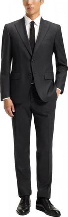 HUGO BOSS H-Huge Two-Piece Suit - Heren - Business pakken - Zwart - XL - Wol - Kostuums