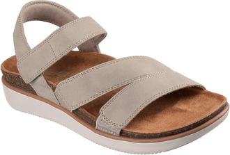 Skechers Lifted Comfort Polyurethaan Dames Taupe Sandalen