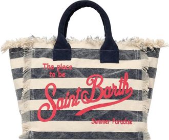 MC2 Saint Barth Vanity Bag - Heren - Shoppers - Veelkleurig - ONE Size - Katoen - Tassen