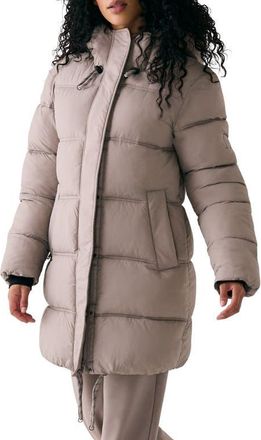 Lole PrimaLoft Puffer Jacket in Pebble at Nordstrom, Size X-Large