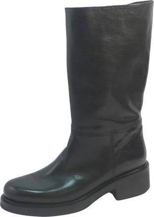 Guglielmo Rotta Mid-Top Sneakers - Dames - Hoge Laarzen - Zwart - 37 EU - Leer - Schoenen
