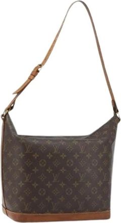 Louis Vuitton Pre-owned Shoulder Bags, female, Brown, Size: ONE SIZE Pre-owned Monogram Canvas Shoulder Bag