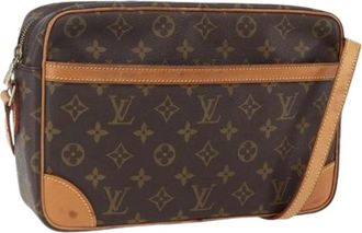 Louis Vuitton Pre-owned Cross Body Bags, female, Brown, Size: ONE SIZE Pre-owned Vintage Monogram Shoulder Bag