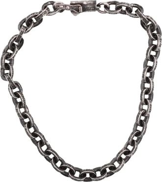 Chrome Hearts Paper chain bracelet - men - Silver - One Size