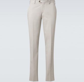 Lardini Cotton-blend slim pants