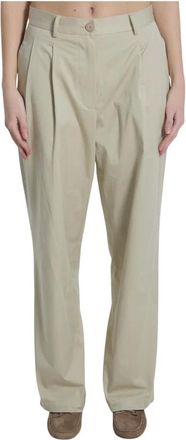 Frankie Shop Pantalones Sastre de Pinzas - Trousers - Mujer - Beige - XS