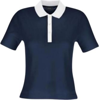 Fay Polo Shirts - Dames - Polos - Blauw - S - Tops