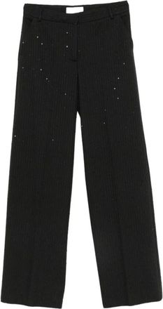 Ermanno Scervino Mujer, Pantalones, Negro, Talla: XS