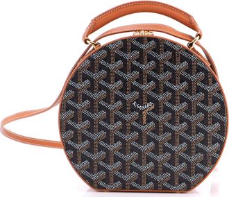 Goyard Alto Hatbox Bag Coated Canvas