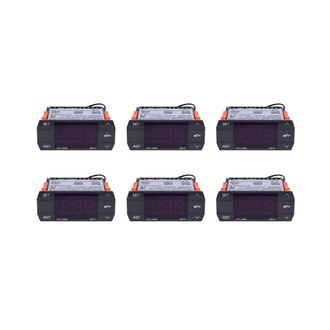 OEM 6 Termostatos Digitales Stc-3000 De 110 V-220 V Y 30 A Con Sensor Y Herramienta De Control