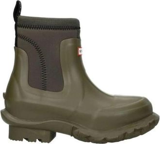 Hunter Rubberen Regenlaarzen - Dames - Regenlaarzen - Groen - 35 EU - Schoenen