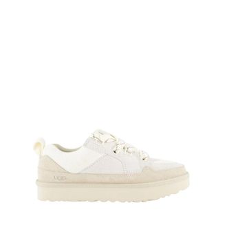 UGG Ugg, Schoenen, Dames, Wit, 36 EU, Polyester, Lo Lowmel Sneaker