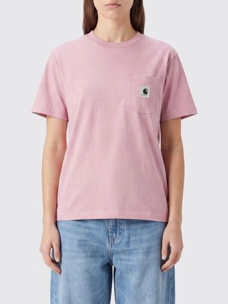 Carhartt Work in Progress T-shirt in cotone con tasca a toppa e spalle cadute