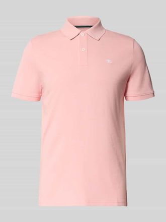 Tom Tailor Regular Fit Poloshirt aus reiner Baumwolle in Hellrosa, Gr&ouml;&szlig;e XXL