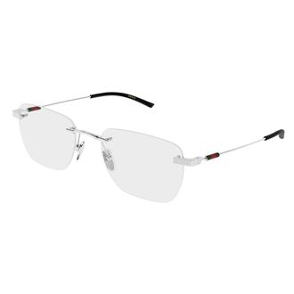 Gucci Glasses, unisex, Gray, Size: 54 MM Gg2099O Optical Frame
