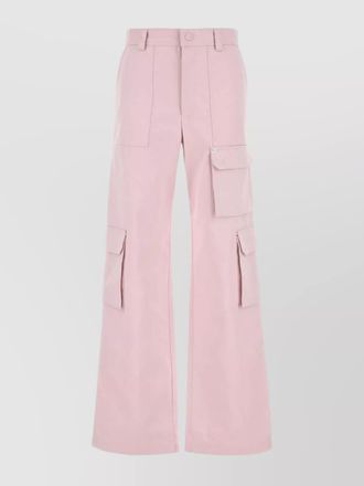 Gucci cotton cargo trousers with wide leg design