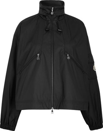 Moncler Hemar Nylon Parka - Black - 4 (UK 16 /xl)