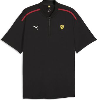 Puma Polo dal taglio morbido Scuderia Ferrari Premium CLOUDSPUN da uomo, Accessori, Nero, XXL