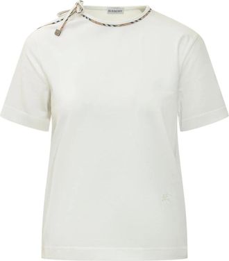 Burberry Mujer, Camisetas, Blanco, Talla: XS