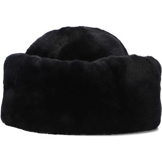 Warmbat Jaylene Hat - Merino Wol Modeverklaring - Dames - Hoeden - Zwart - ONE Size - Wol - Accessoires