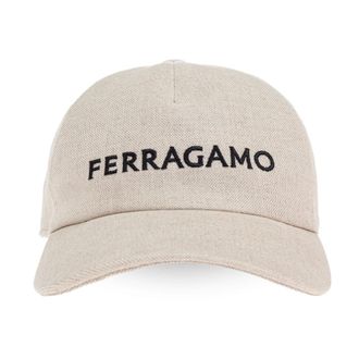 Ferragamo Caps, male, Beige, Size: ONE SIZE Baseball cap