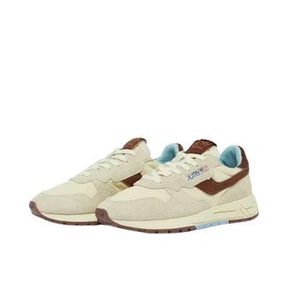 Autry Reelwind Low - Heren - Sneakers - Beige - 40 EU - Leer - Schoenen