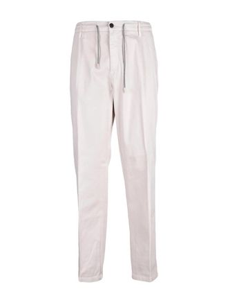 Eleventy Beige Stretch Cotton Regular Fit Chino Pants