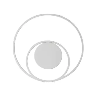 Lindby Led emisua In Bianco Da Alluminio - Lindby