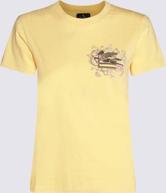 Etro Cotton T-shirt With Embroidery