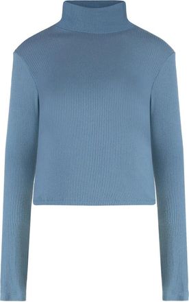 Sablyn Hailey Turtleneck sweater - Dames - Coltruien - Blauw - M - Spandex - Truien & Vesten