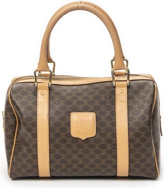 Celine Pre-owned Womens Mini Boston Handbag - Beige - One Size