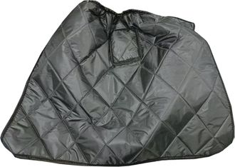 Generic Scooter Leg Warm Cover, Adjustable Winter Wheelchair Blanket, Waterproof Windproof Fleece Lining Cold Resistant Riding Skirt,Insulated Commuting Wrap 