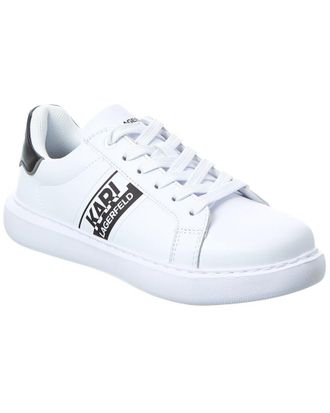 Karl Lagerfeld Side Logo Leather Sneaker