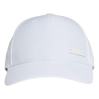adidas Lightweight Metal Badge Baseball Cap White GM6264