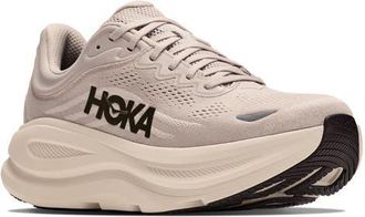 Hoka One One Bondi 9 Running Shoe in River Rock Grey/alabaster at Nordstrom, Size 10.5