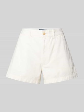 Polo Ralph Lauren Shorts mit Ges&auml;&szlig;taschen in Weiss, Gr&ouml;&szlig;e 44