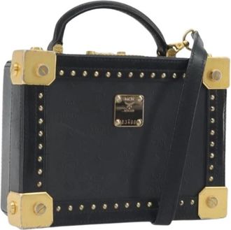 MCM Pre-owned Trunk Crossbody Bag - - Pre-owned - Donna - Nero - ONE SIZE