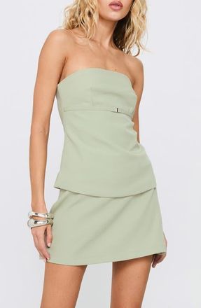 Princess Polly Full Disclosure Miniskort in Green at Nordstrom, Size 2